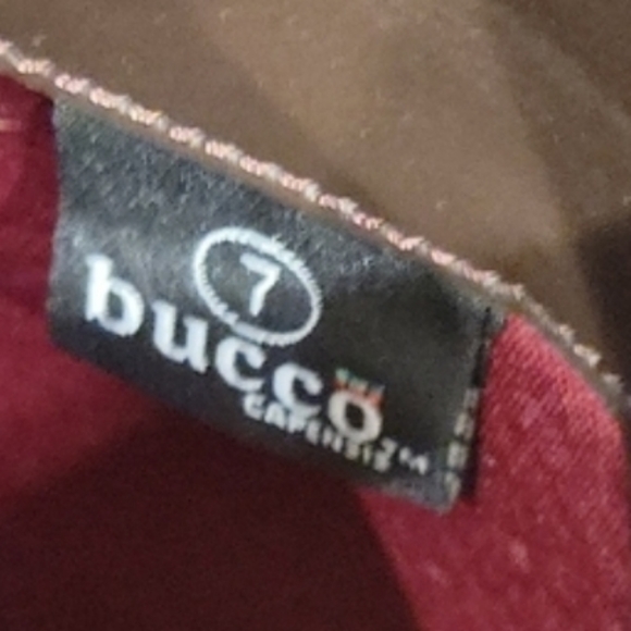 Bucco RIMALINE knee high Boots Lace up back burgundy maroon*Excellent! - Picture 11 of 14